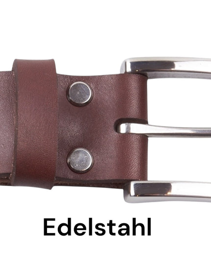 Ledergürtel „Classic“ Braun