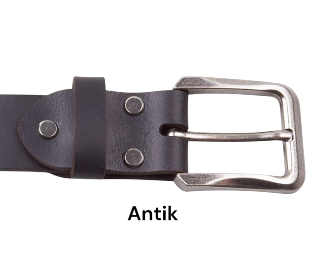 Ledergürtel „Classic“ Schwarz