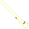 Neongelbe Moxon Dressurleine für Hunde mit Zugbegrenzung und Handschlaufe. Perfekt für bessere Sichtbarkeit beim Gassigehen.