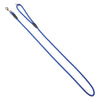 Blaue Moxon Handführleine mit stabilem Nylonseil und sicherem Karabiner. Für zuverlässige Kontrolle bei jedem Hundespaziergang.