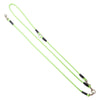 Hellgrüne Moxon Umhängeleine mit schwarzem Karabiner. Leichte und praktische Leine für kleine bis mittelgroße Hunde.