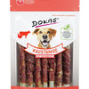 DOKAS Kaustange mit Entenbrust 200g Hundesnack in wiederverschließbarer Verpackung, ideal für Hunde als proteinreicher Kauspaß.