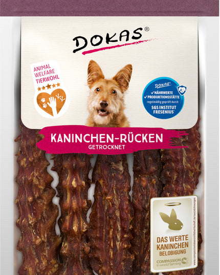 DOKAS Kaninchen-Rücken 120g