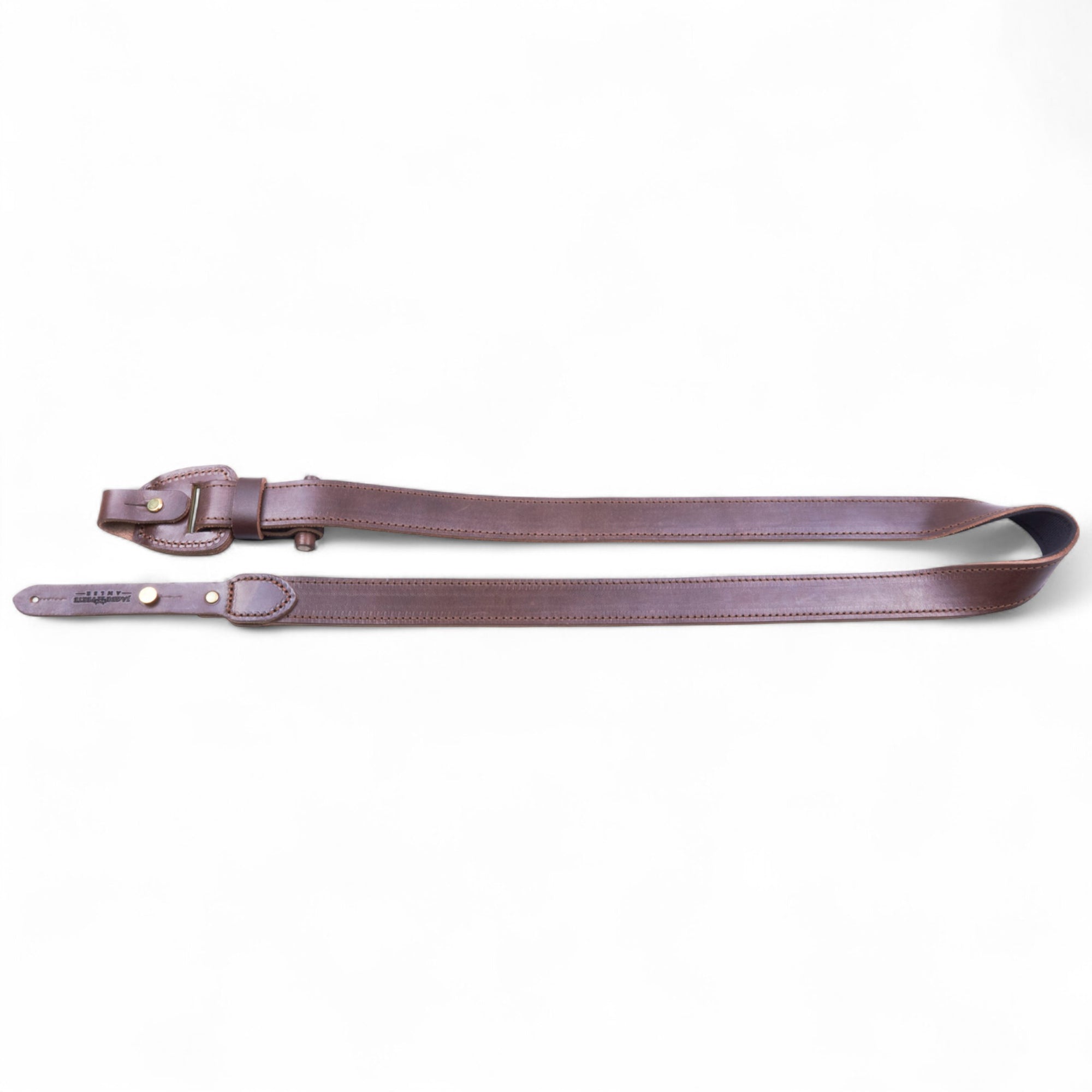 Knebel-Gewehrriemen Sattelleder