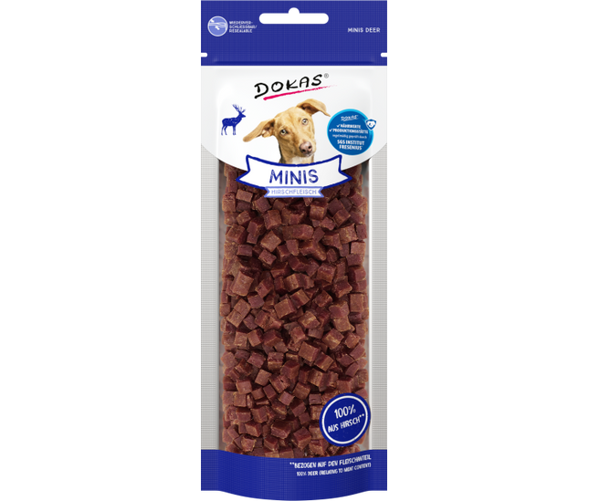 DOKAS Minis - Hirschfleisch 60g