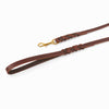 Fettleder Handleine geflochten "Brass Line"