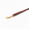 Fettleder Handleine geflochten "Brass Line"