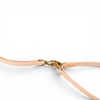 Ablaufleine aus Natur-Fahlleder mit KONG®-Karabiner