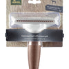 Verpackte Version des großen HUNTER Entwirrungsstriegels Spa selbstreinigend für Hunde mit langem Fell, ideal für professionelle Fellpflege.