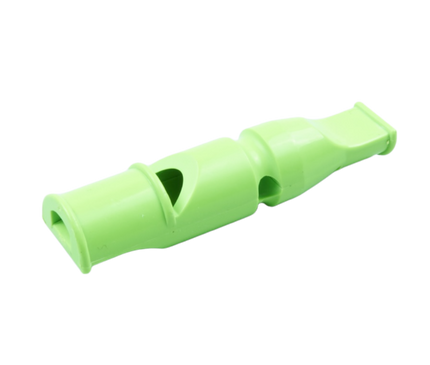 ACME Doppeltonpfeife No. 640 in Grün für Hundeerziehung. Zweifarbige Hundepfeife ideal für Training und Outdoor-Aktivitäten mit Hunden.