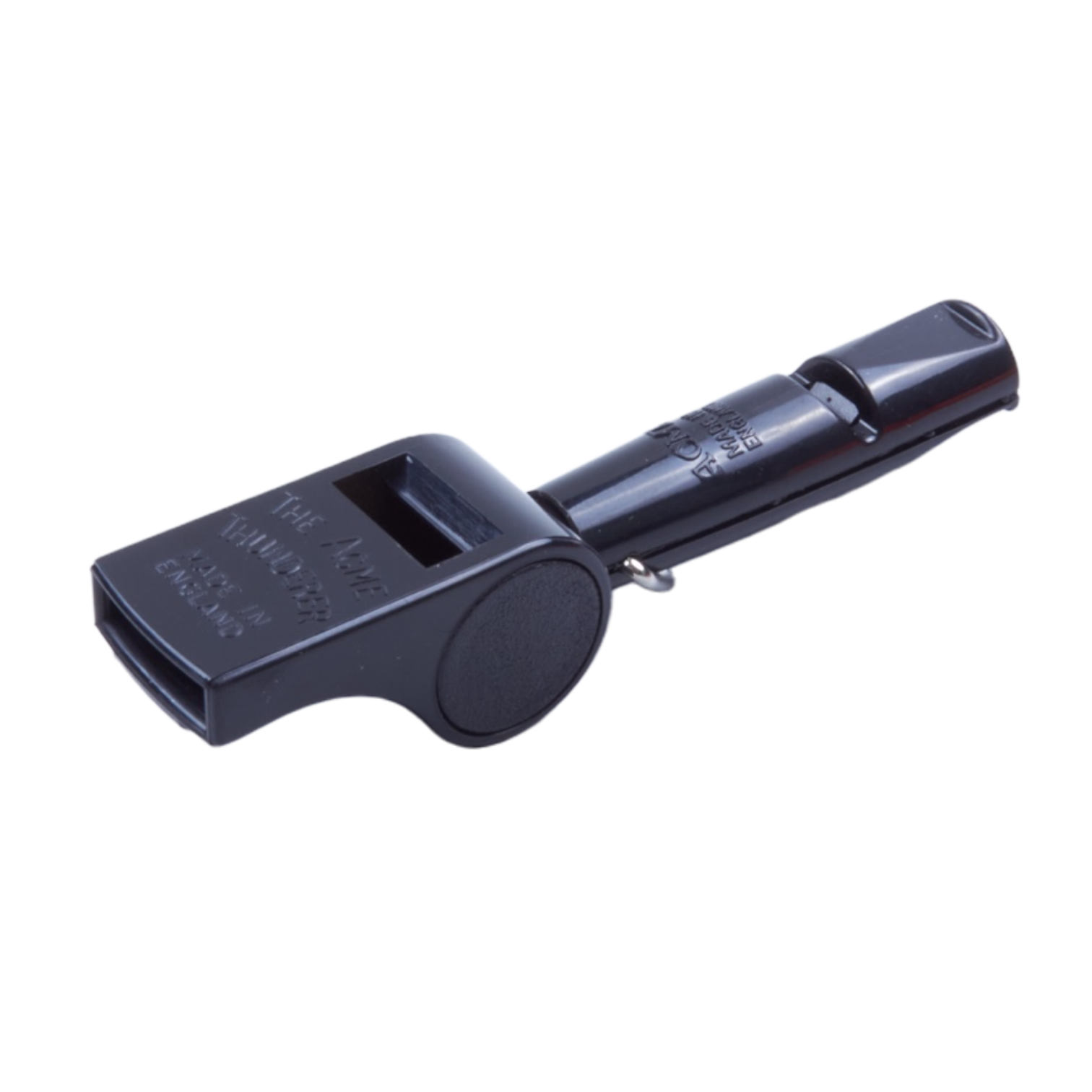 ACME Doppeltonpfeife No. 642 in Schwarz mit zwei Tonkammern für effektives Hundetraining. Ideal für professionelle Hundebesitzer und Trainer.