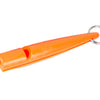 Orangefarbene ACME Hundepfeife 210.5 mit Ringhalterung, optimal für Hundesport und Erziehung im Heimtierbedarf.