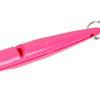 Pinkfarbene ACME Hundepfeife 210.5 mit Schlüsselanhänger, geeignet für effektives Hundetraining im Hundezubehör.