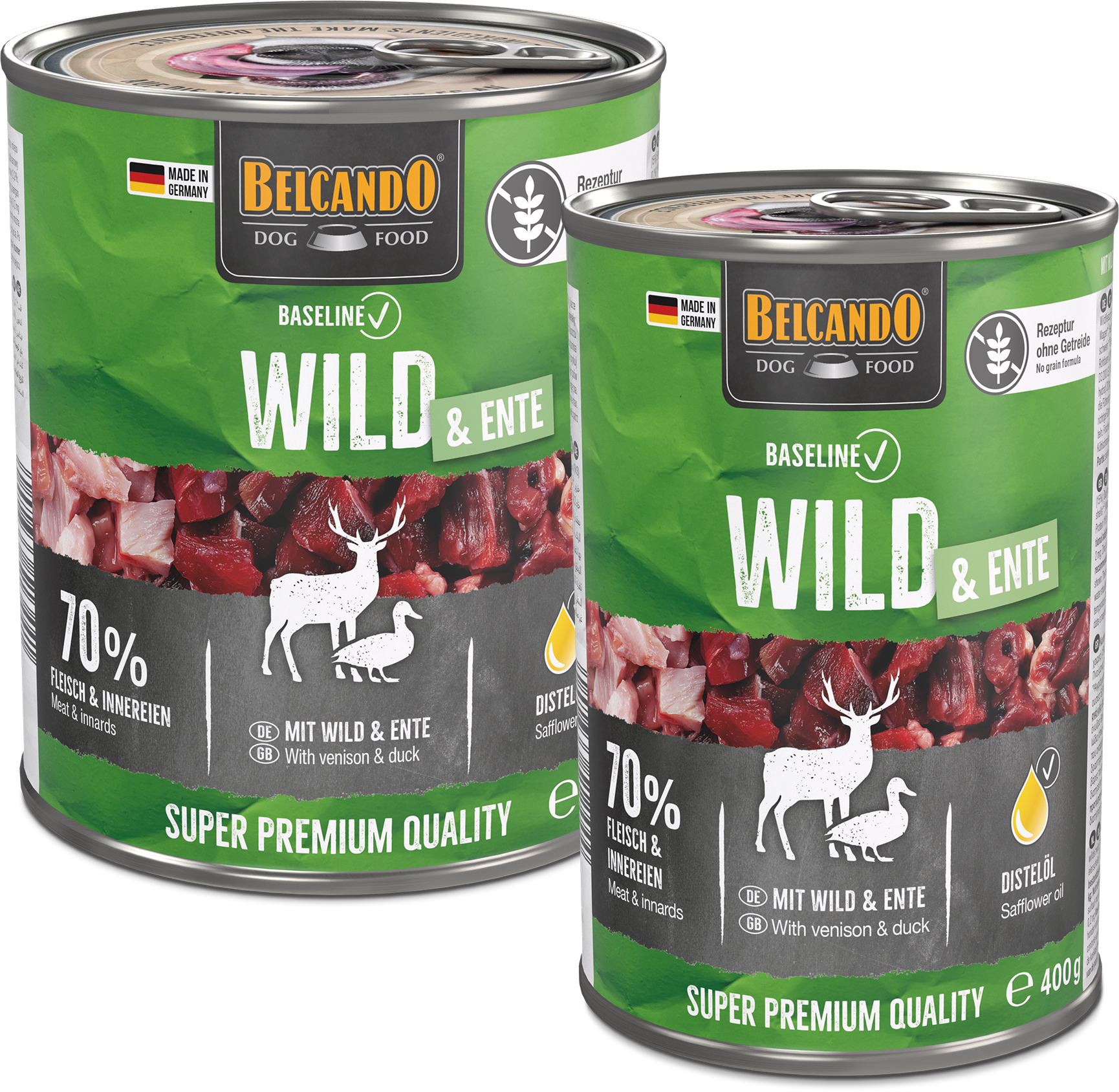 BELCANDO Baseline Wild & Ente 400g