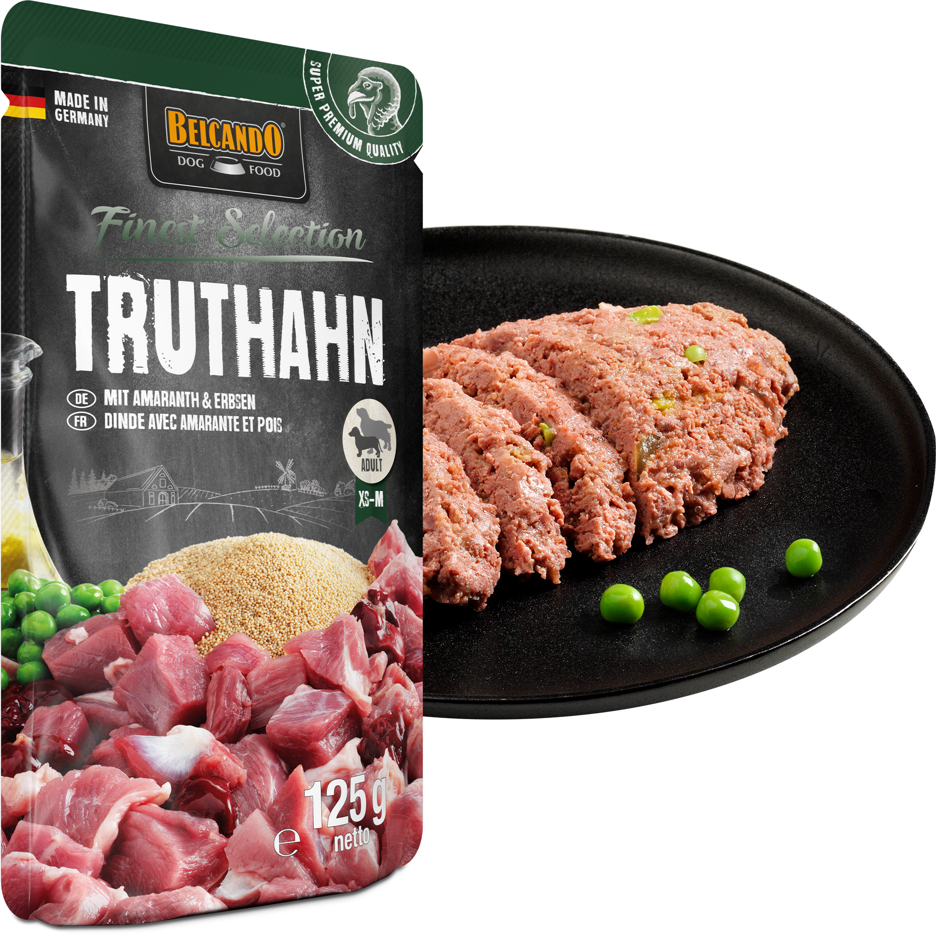 BELCANDO Truthahn mit Amaranth 125g