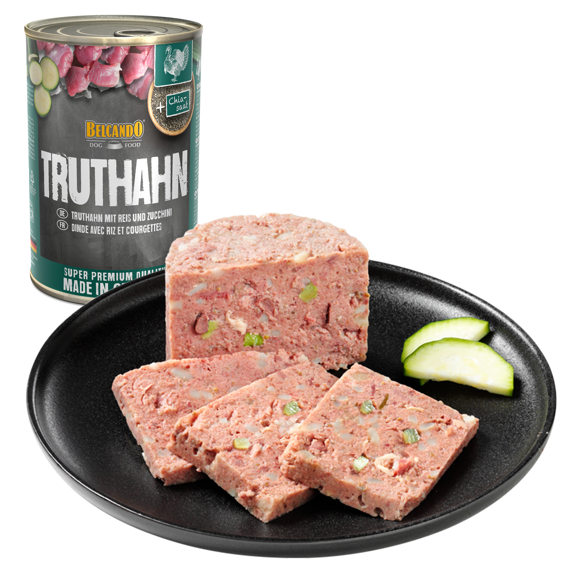 BELCANDO Truthahn mit Reis & Zucchini