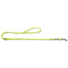 Neon-gelbe betaDog verstellbare Leine mit reflektierenden Elementen. Perfekt für Sichtbarkeit bei Dunkelheit und Sicherheit beim Gassigehen.