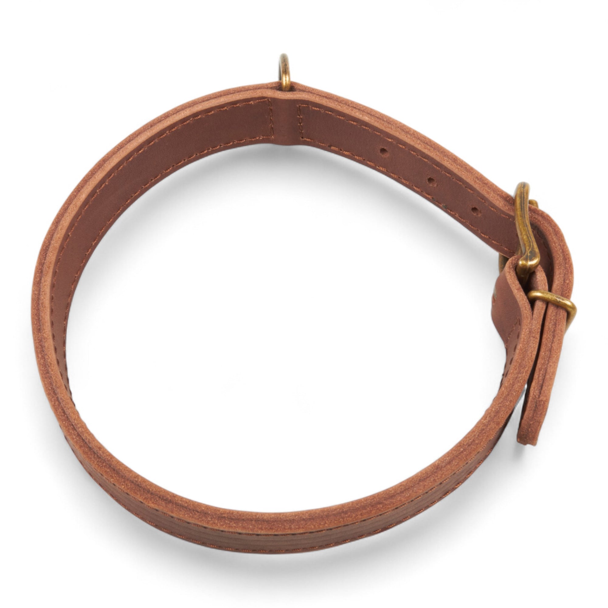 Fettleder Hundehalsband Antik