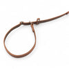 Fettleder Umhänge-Retrieverleine / Dressurleine