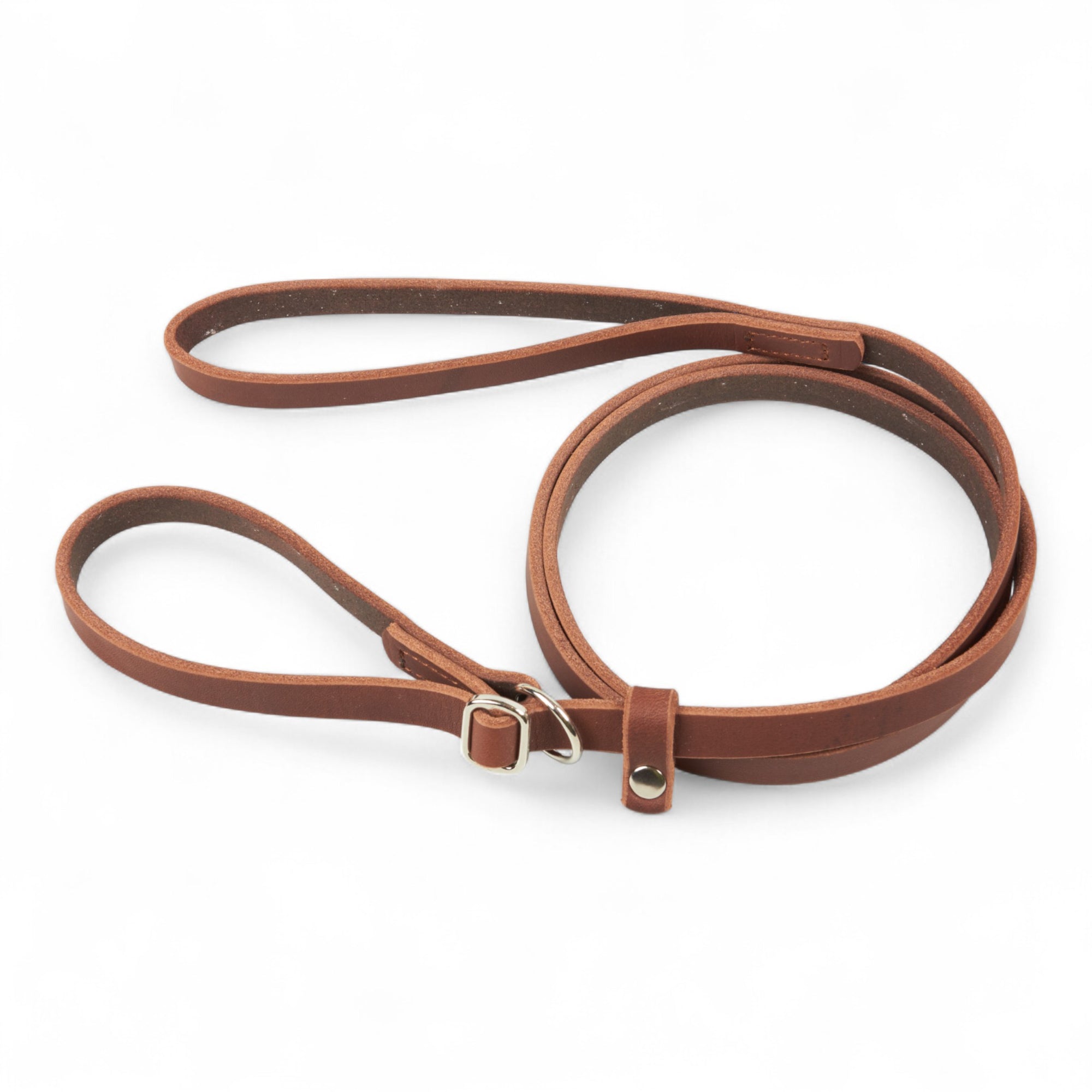 Fettleder Retrieverleine / Dressurleine