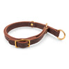Zugstopp Hundehalsband „Brass Line“