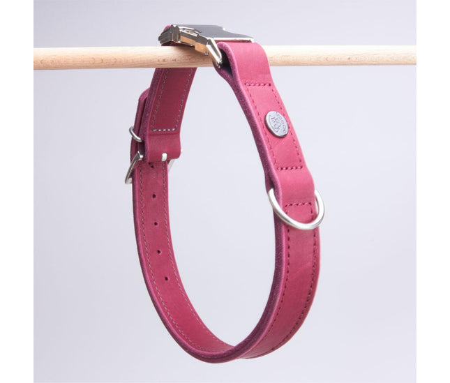 halsband_mit_klick_bordeaux