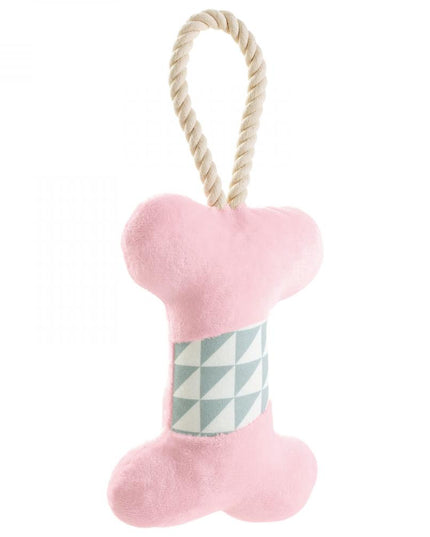 hunter_hundespielzeug_salima_knochen_rosa