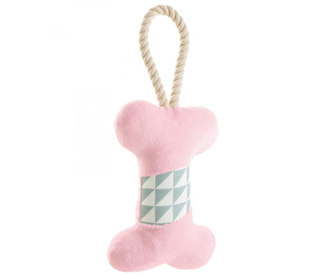 hunter_hundespielzeug_salima_knochen_rosa
