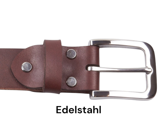 Ledergürtel „Classic“ Braun