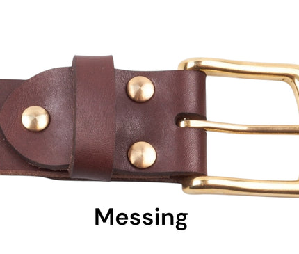Ledergürtel „Classic“ Braun