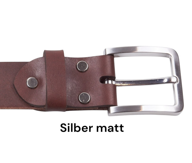 Ledergürtel „Classic“ Braun