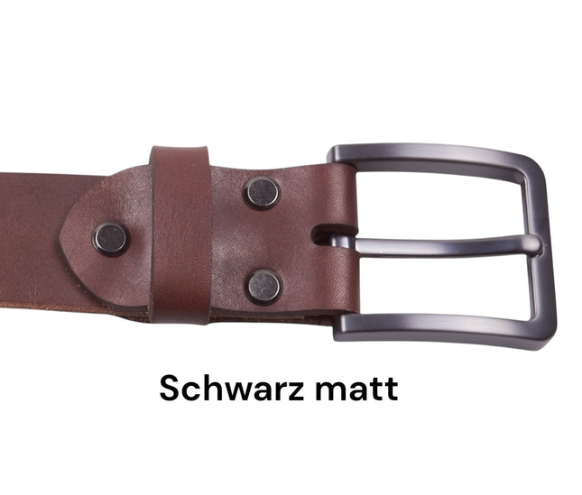 Ledergürtel „Classic“ Braun