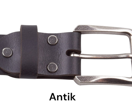 Ledergürtel „Classic“ Schwarz