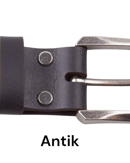 Ledergürtel „Classic“ Schwarz