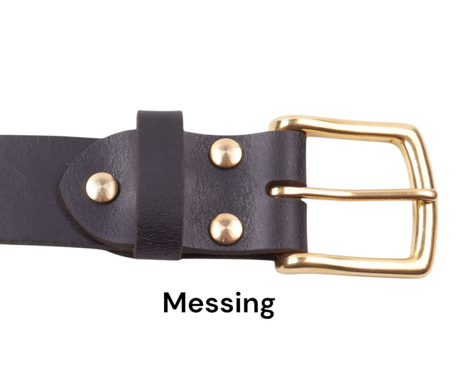 Ledergürtel „Classic“ Schwarz
