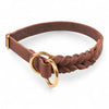 Zugstopp Hundehalsband Light "Brass Line"